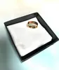 Gioielli da donna Love Ring Men Promise Rings Gift Engagement Pack Incisione in oro Lettere in acciaio al titanio Formato USA 5-11