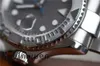 Reloj estilo masculino de 40mm, yate, esfera plateada, cristal de zafiro mecánico automático, modelo clásico, cierre de hebilla plegable, pulsera W225O