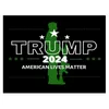 Trump 2024 America vive importa bandeira bandeira U.S. campanha presidencial bandeiras DHL entrega gratuita