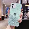 Bling Glitter Epoxy Starry Sky Star Cases Silver Foil Shockproof For iPhone 15 14 13 12 11 Pro Max XR XS 8 Plus Samsung S20 FE S21 S22 S23 Ultra Note 20 A12 A32 4G 5G A42 A52 A72