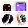 2022 Neue Frauen Smart Watch Männer 1.69 "Farbbildschirm Full Touch Fitness Tracker Bluetooth Call Smart Clock Damen Smartwatch Frauen