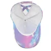 Chapeaux de queue de queue pour femmes Casquettes de baseball Summer Cravate Teinture respirante protection solaire occasionnelle réglable