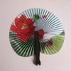 Wholesale HOT 100pcs/lot Chinese Folding Fans Christmas Toy Arts Loot Party Bag Fillers Wedding Kids toys Home Furnishing