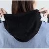 Johnature Frühling Plus Streifen Spleißen Kapuze Kragen Hoodies Casual Koreanische Frauen Kleidung Neue Pullover Lange Sweatershirts 201102