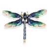 Pins, Broşlar 1 adet Moda Güzel Rhinestone Yusufçuk Böcek Broş Yaka Pin Eşarp Toka Kadın Hediye Yüksek Kalite