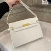 Umhängetasche für Damen, Baguette-Tasche, einzelne Umhängetasche, klassische Handtasche mit Klappe, Handtasche aus echtem Leder, Business-Geldbörse, Mehrzweck-Geldbörse