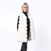 Faux Fur Coat Casual Slim Sleeveless ry Vest Autumn Winter Women Jacket 211207