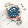 Mens Lady Watches Quartz Chronograph Men 300M Diver Watch Folding Clasp Wristwatches