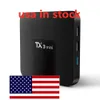 USA IN MAGAZZINO tx3 mini TV BOX amlogic s905w quad core android 8.1 os 2gb ram 16gb rom 2.4ghz wifi 100m lan led orologio