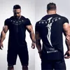 2021 été gym T-shirts grand type Design hauts homme chemise musculation Fitness séchage rapide manches courtes course T-shirt