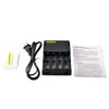 Nitecore I4 Charger Universal Charger for 18650 16340 26650 10440 AA AAA 14500 Batterya518613477