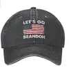 Laten we gaan Brandon FJB Dad Hat Baseball Cap voor mannen grappige gewassen denim verstelbare hoeden mode casual hat3496121
