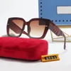 Moda Okulary Dla Mężczyzna Kobieta Unisex Projektant Gogle Plaża Okulary przeciwsłoneczne Retro Kwadratowa Rama Luksusowa Projekt UV400 5 Kolor opcjonalny 2791 Najwyższej jakości z pudełkiem