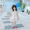 Baby Girl Party Sukienki Hiszpania Styl Fluffy Tulle Princess Na Wedding Show Ubrania E5631 210610