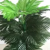90 cm 39 Köpfe tropische Pflanzen große künstliche Palme gefälschte Monstera-Seidenpalmenblätter falsche Pflanzenblätter für Hausgarten-Dekor 211104