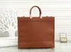 Topo Quality New Handbags Pureses Pu Leather Brown L Flower Women Shourdle Bags Handbag Lady Tote Messenger Bag Fashion Bags2584