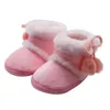 2021 Новая зимняя детская обувь ботинки младенцев теплые туфли девушки детские пинетки мальчик детские ботинки новорожденные ботинки G1023