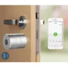 Tuya Smart Cilindro Impronta digitale Bluetooth Smart Lock Smartlife Zigbee Cilindro serratura senza fili per il controllo della rete domestica intelligente 201013