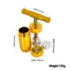 Vendita al dettaglioIntero metallo a forma di T Pressa per polline Pressa Compressore smerigliatrice per erbe Tabacco Spice Crusher Grinder Mano Muller può custo3499291