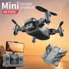 KY905 Mini Drone 4K Profesional HD Camera Wifi FPV Foldable Dron Quadcopter OneKey Return 360 Rolling RC Helicopter Kid039s To5512487