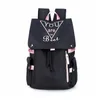 Fengdong Cute Kids zaino scolastico borse in nylon impermeabile per ragazze studentesse luminose strisce riflettenti regalo per ragazze 211021