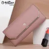 Fashion Selling Classic channe wallet Women Top Quality Sheepskin Luxurys Designer bag Gold and Silver Buckle Coin Purse Card Holder With box, 108