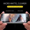 3PCS 9D Film de protection en céramique souple mat pour iPhone 12 Mini 11 Pro XR XS Max X 8 7 6 Plus SE2 Protecteur d'écran souple à couverture complète