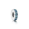 APB 01 100% 925 argent Sterling Zircon étincelle coeur étoile charme séparateur bricolage bracelet femme bijoux cadeau Q0531