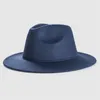 قبعة بسيطة من اللباد للنساء فيدوراس للرجال قبعات فيدورا للسيدات والرجال قبعة الجاز للسيدات قبعة بحافة واسعة للسيدات قبعات عصرية للخريف والشتاء للبيع بالجملة 2022