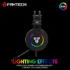 FANTECH HG23 casque personnaliser avec Octane 7.1 RGB USB juste filaire casque alliage cache-oreilles PC casque de jeu