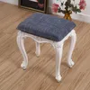 Coperture sedia 1 PZ Sgabello quadrato Sedile Make Up Slipcover per Dressing Table Bedroom Soggiorno Salone Protezione per mobili elastici