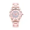 Women's Fashion Watch Ladies Casual Rhinestone Stainless Steel Quartz Wristwatch