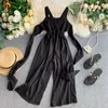 Nowa moda damska Rompers wakacyjna styl wakacyjny seksowne paski kombinezkowe Bandeau Bow High Talle T200509