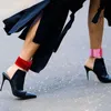 Gants sans doigts Cosplaydiy 2021 Boucle de boucle pour femmes Chaîne de ceinture de cheville de mode féminine