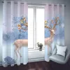 Finestra Animale Blackout Soggiorno Camera Da Letto Tenda Tenda Drappa Moderna Moda Bambini Camera Bambini Tenda Finestra Home Decor