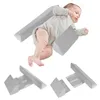 Baguettes Born Baby Shaping Styling Oreiller Anti-Rollover Side Sleeping Positionnement à trois coins