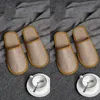 GAI 2021 Hotel Disposable Slippers Shoe Clean Hygienic Mens Womens Family Size 35-45 Wholesale Grey White Pink Green Comfortable GAI