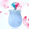 Klitoris sugande vibratorintensiv sugtunga slickklitstimulator Nippel massager sexleksaker för kvinna oralsex rose vibrator p03626563