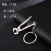 Creative Mini adjustable wrench key chain metal Keyring male and female key chain pendant tool small gift Tool model toy