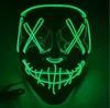 Hem Halloween Mask Led Light Up Roliga Masker Renge Valår Bra Festival Cosplay Costume Supplies Party Mask ZC382