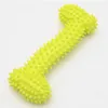 Pet Toys Lovely Rubber Pet Dog Bone Bite Resistant Teeth Cleaning Chew Toy 3 Bright colors Fashion