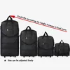 Bolsas de lona Bolsa de viaje portátil Maleta con ruedas Air Carrier Expansible Plegable Oxford con ruedas Durante la noche