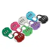 new Mini Padlock 3 Dial Digit Password Combination Locks Luggage Metal Code Lock Travel GYM Locker Patry Favor 8 Colors Wholesale EWD7369