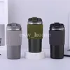Car Insulation Water Tumblers with Non-slip Case Stainless Steel Thermos Vacuum Flask Coffee Mugs Tumbler Water Bottle Gift