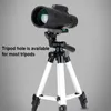 Télescope monoculaire 10-30*50 lentille HD haute puissance oculaire monoculaire télescope puissant Monocle pour l'observation des oiseaux chasse Camping P0823