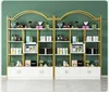 Hängar Racks Beauty Salon Product Container Manicure Display Rack European Mother and Baby Shop Multi-Layer Shelf Cosmetics Cabinet