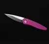 Der Pather Protese 3407 Pink Taschenfaltmesser 154-cm Blade 6061-T6 Griff einzelner Action-Taktische Jagd EDC Survival Tool Xmas Geschenkmesser A3871