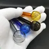 4inch 4.2inch Colorful Pyrex Glass Oil Burner Pipe Smoking Tube Tobcco Herb Oils Nails Water Hand Pipes Great Tubes Nail Tips VS Bongs