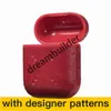 Mode Designer Letters 2021 AirPods 3 Pro Fodraler GEN Trådlös Bluetooth-hörlurar Skyddshylsa Creative AirPod 1/2 Case Headset Cover Key Chain AP3 Shell