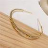 Fashion Shining Crystal Rhinestone Hoop Headband Band för Kvinnor Flickor Ribbon Bow Band Hair Tillbehör 1pcs